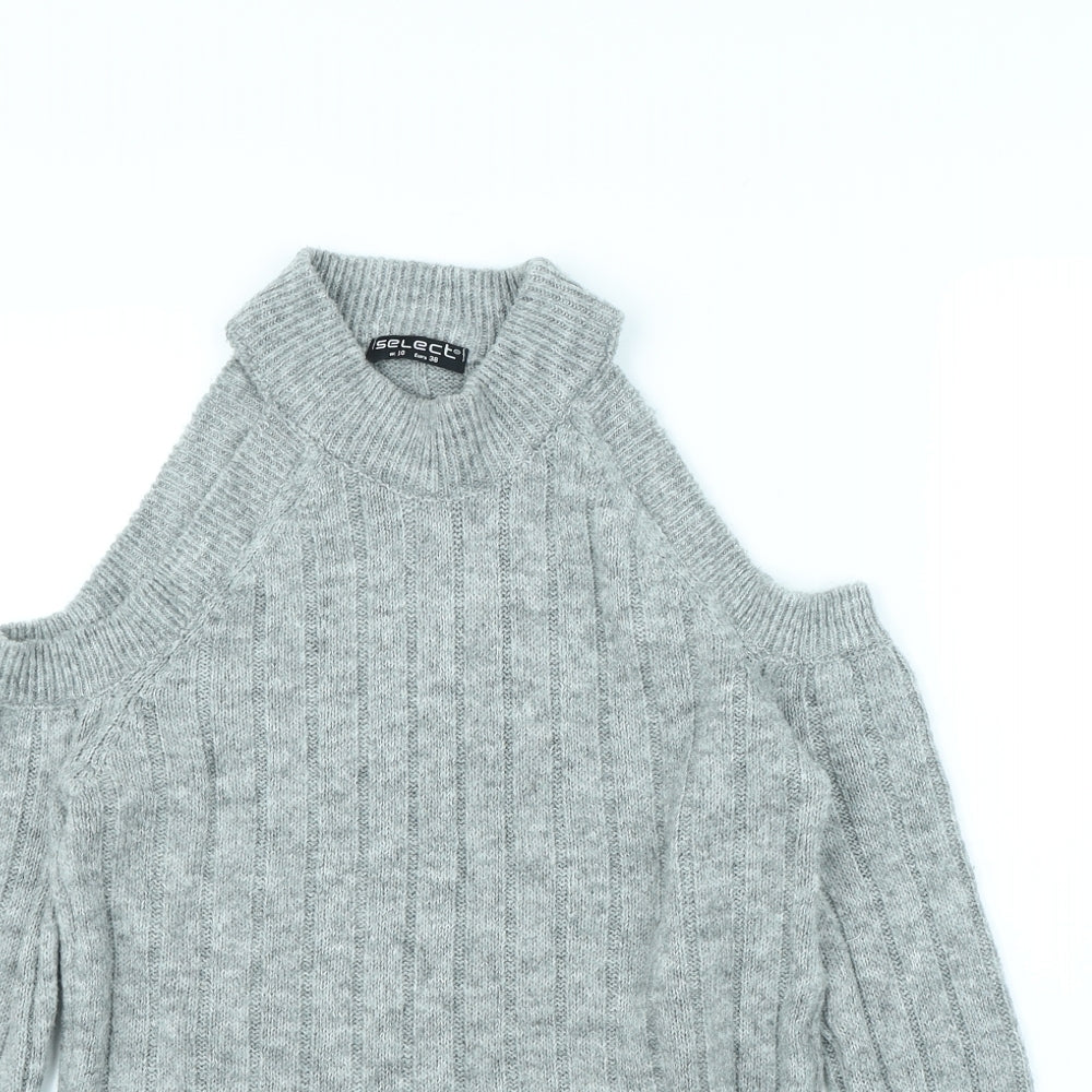 Select Womens Grey   Pullover Jumper Size 10