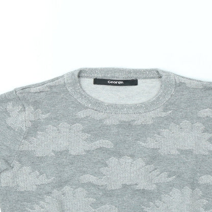 George Boys Grey   Pullover Jumper Size 2 Years