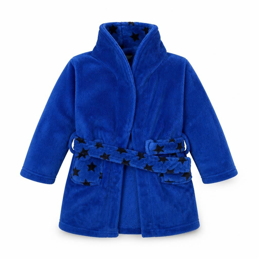 PURE KIDS Boys Blue Solid   Robe Size 3 Years