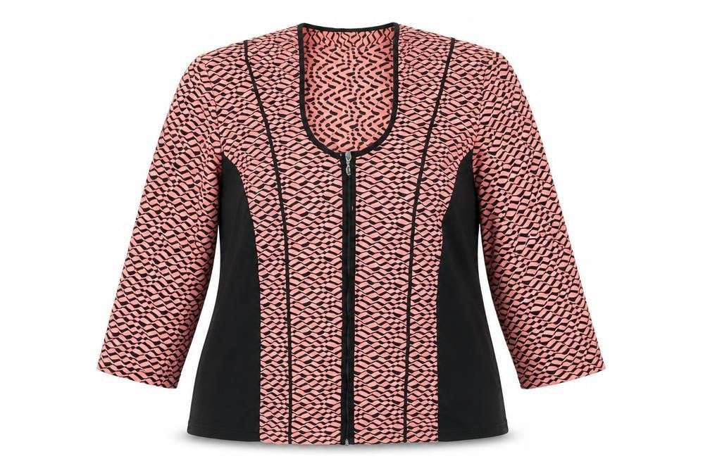 Godske Womens Pink Striped  Pullover Jumper Size 20