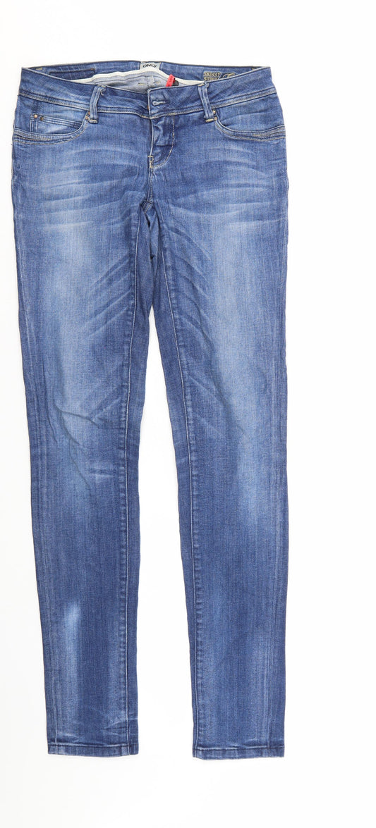 Only Mens Blue  Denim Skinny Jeans Size 29 L34 in