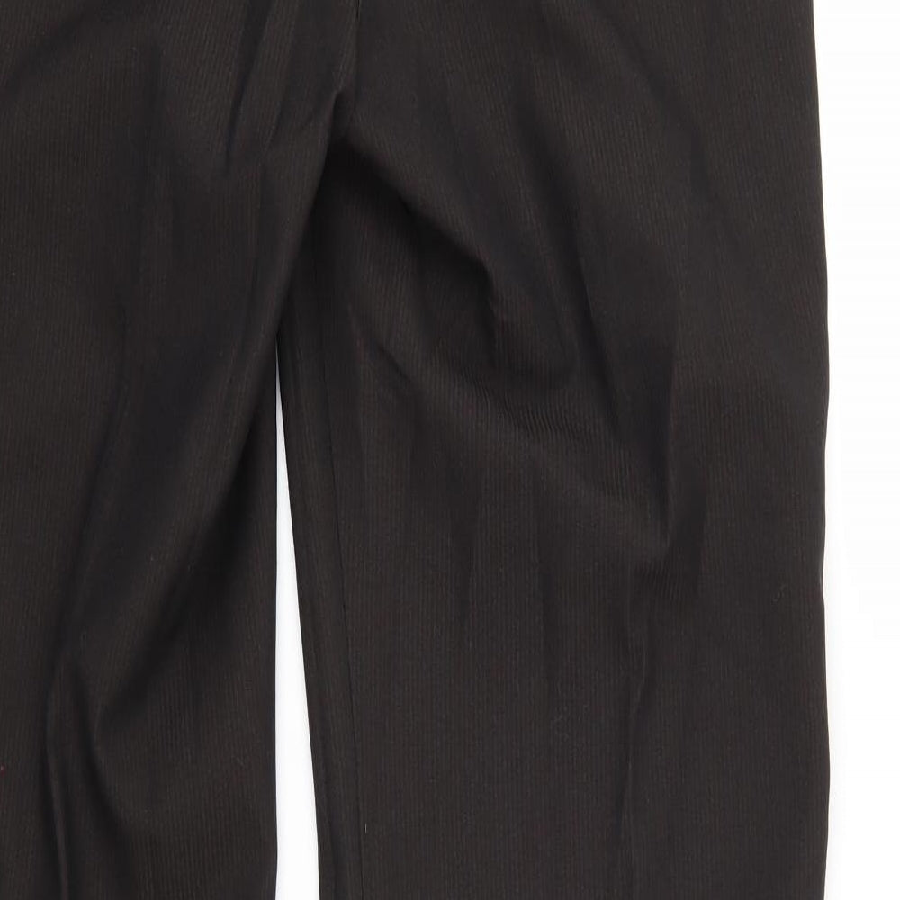 NEXT Womens Brown Striped  Trousers  Size 34 in L30 in