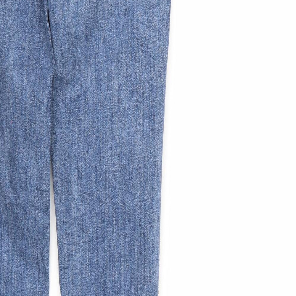 Zara Womens Blue  Denim Skinny Jeans Size 6 L29 in