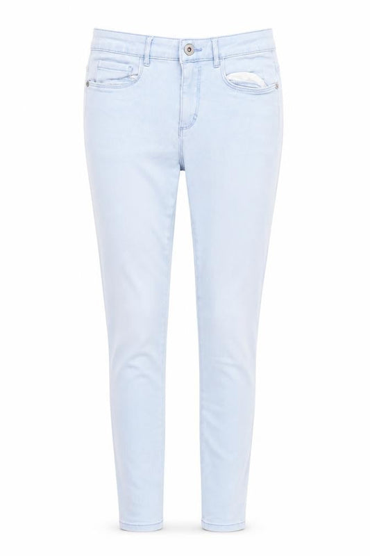 Only Womens Blue  Denim Tapered Jeans Size 6 L30 in - Elastic Waist