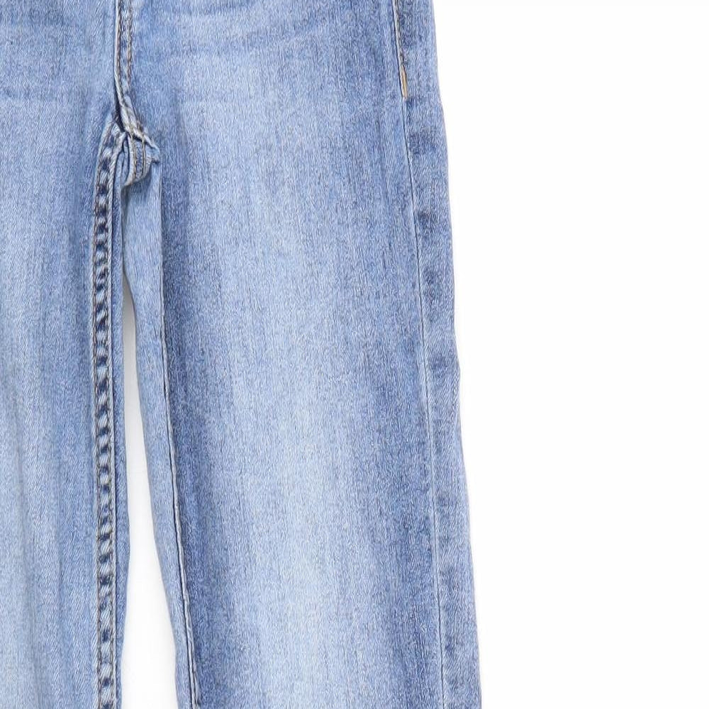 Divided Womens Blue  Denim Tapered Jeans Size 6 L28 in