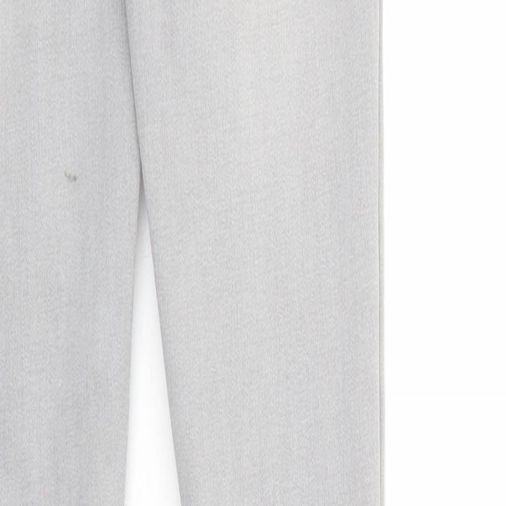 New Look Womens Grey  Denim Tapered Jeans Size 10 L28 in - Elastic Waist
