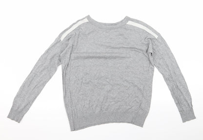 Next Womens Grey   Pullover Jumper Size 8