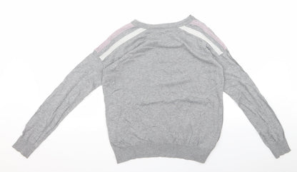 Next Womens Grey   Pullover Jumper Size 8