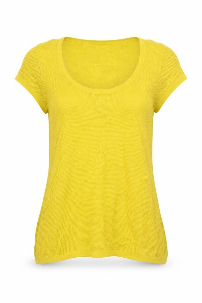 planet Womens Yellow   Vest Jumper Size XL
