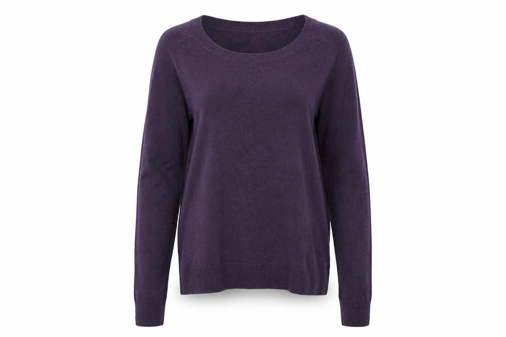 m*s Womens Purple   Pullover Jumper Size 8
