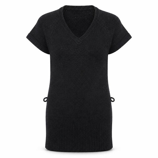 Tu Womens Black  Rayon Jumper Dress  Size 10