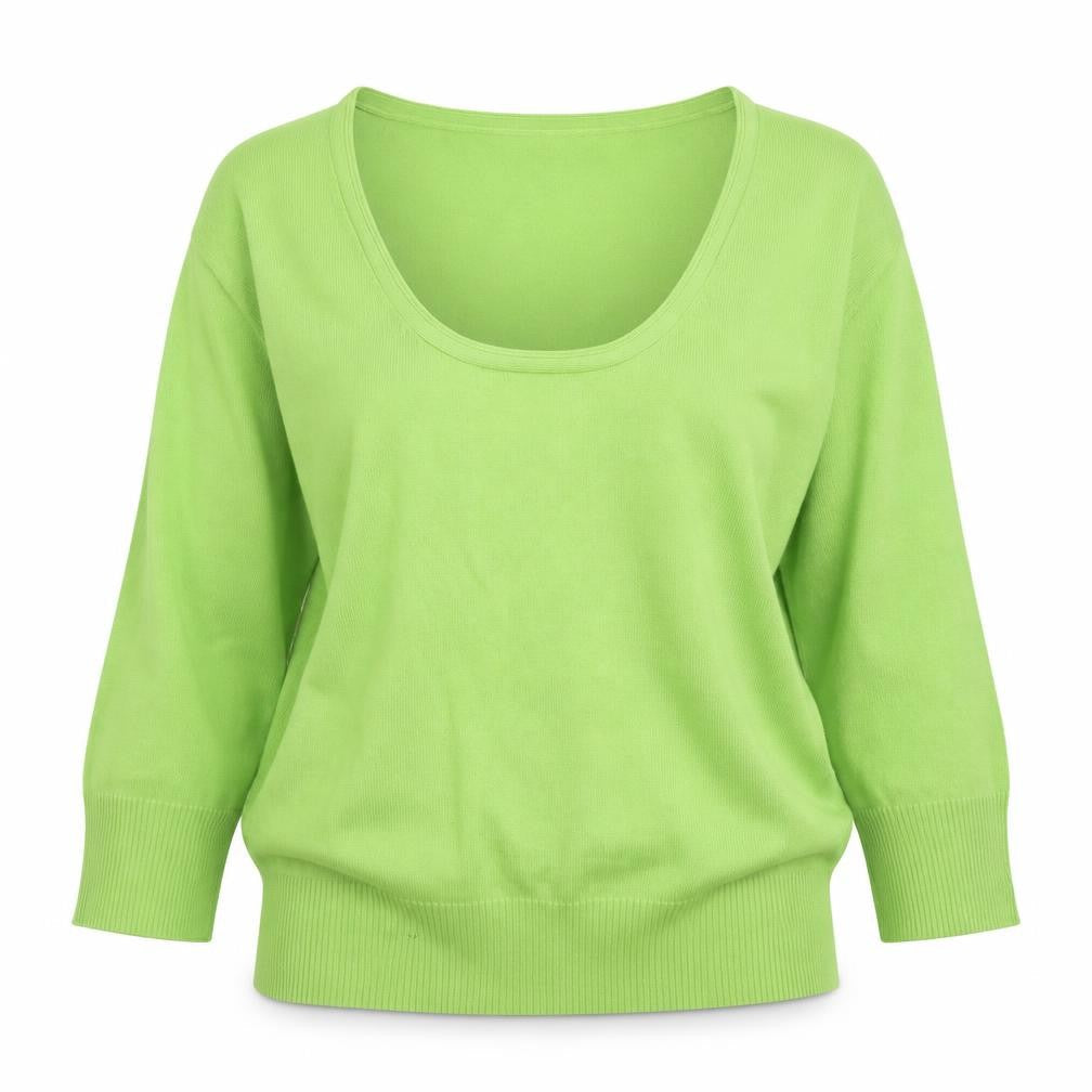 M&Co Womens Green   Pullover Jumper Size M