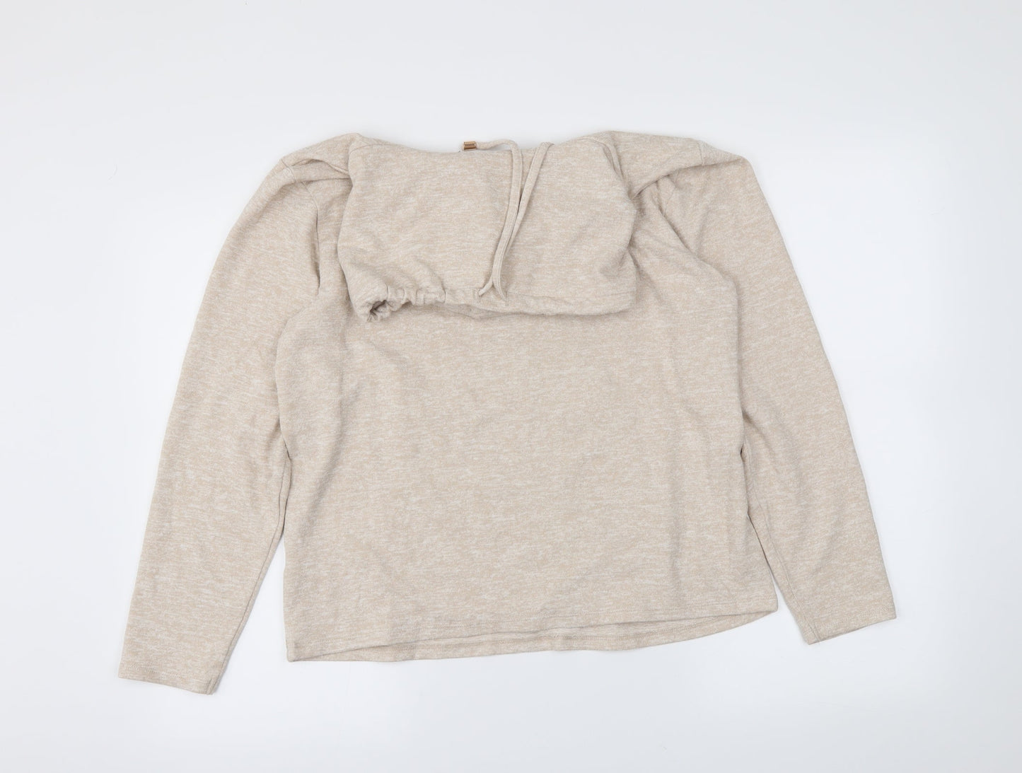 F&F Womens Beige   Pullover Hoodie Size 8