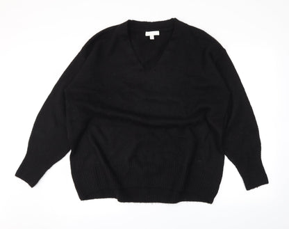 Preloved H&M Womens Black   Pullover Jumper Size M - Front