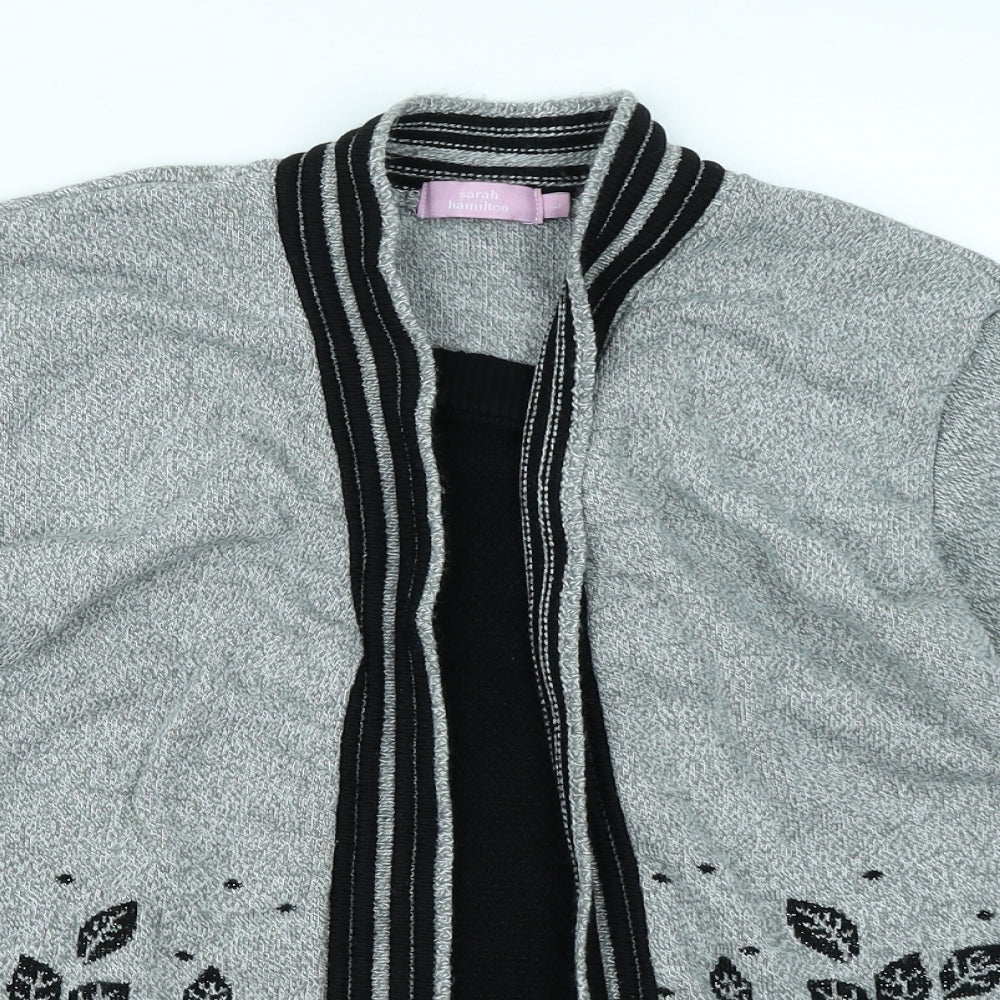 Sarah Hamilton Womens Grey   Pullover Jumper Size L