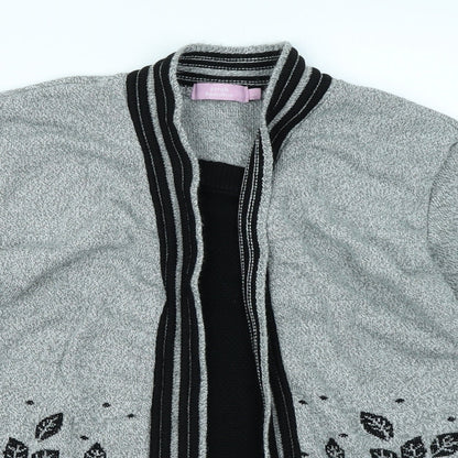 Sarah Hamilton Womens Grey   Pullover Jumper Size L