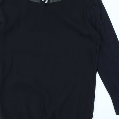 Next Womens Blue   Pullover Jumper Size 8