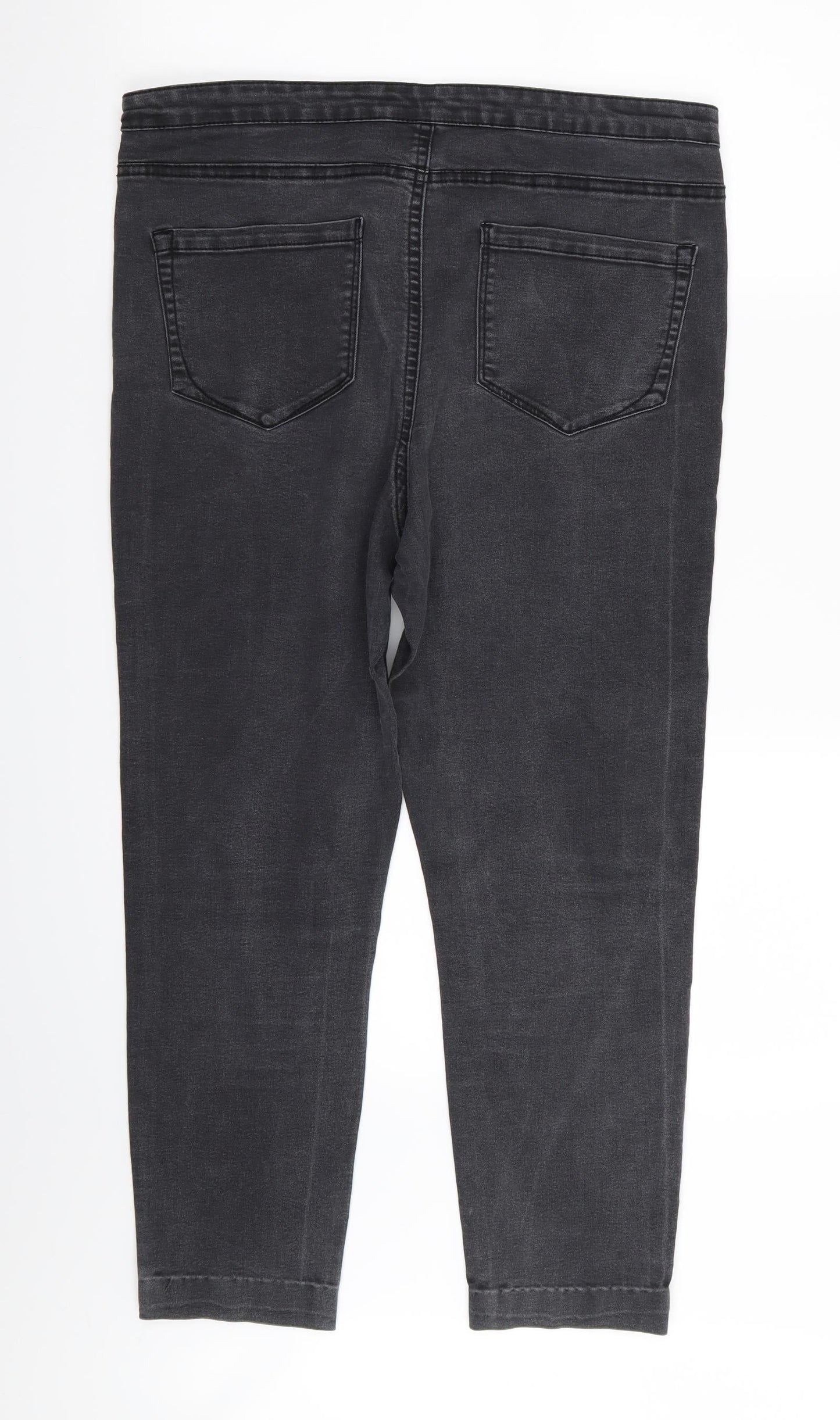 denim and co Womens Black   Skinny Jeans Size 16 L25 in