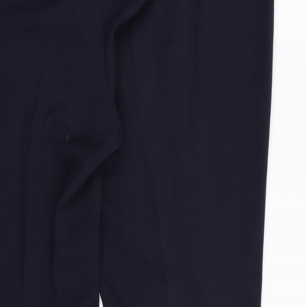 m&s Womens Blue   Trousers  Size 16 L30 in