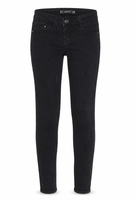 GODIES Womens Black   Skinny Jeans Size 6 L33 in