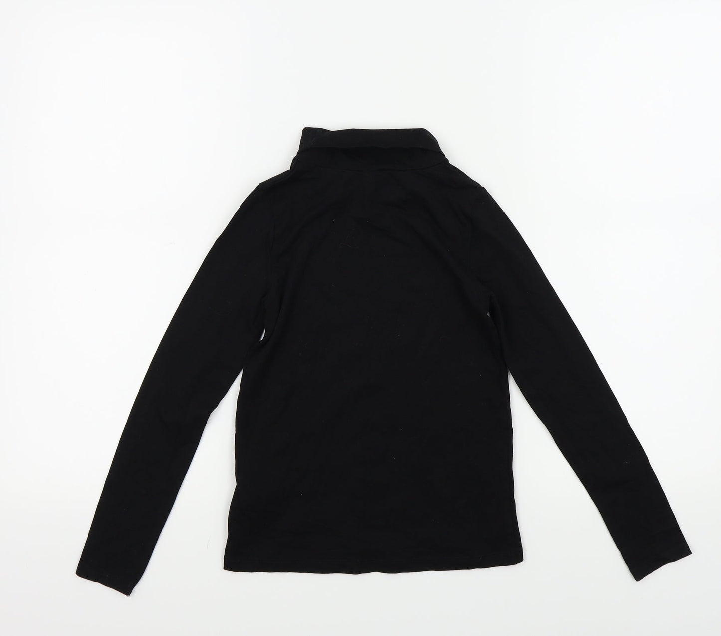 H&M Girls Black   Basic T-Shirt Size 6 Years