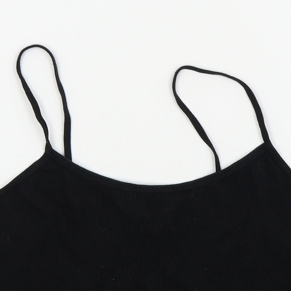 New Look Womens Black   Basic T-Shirt Size 8
