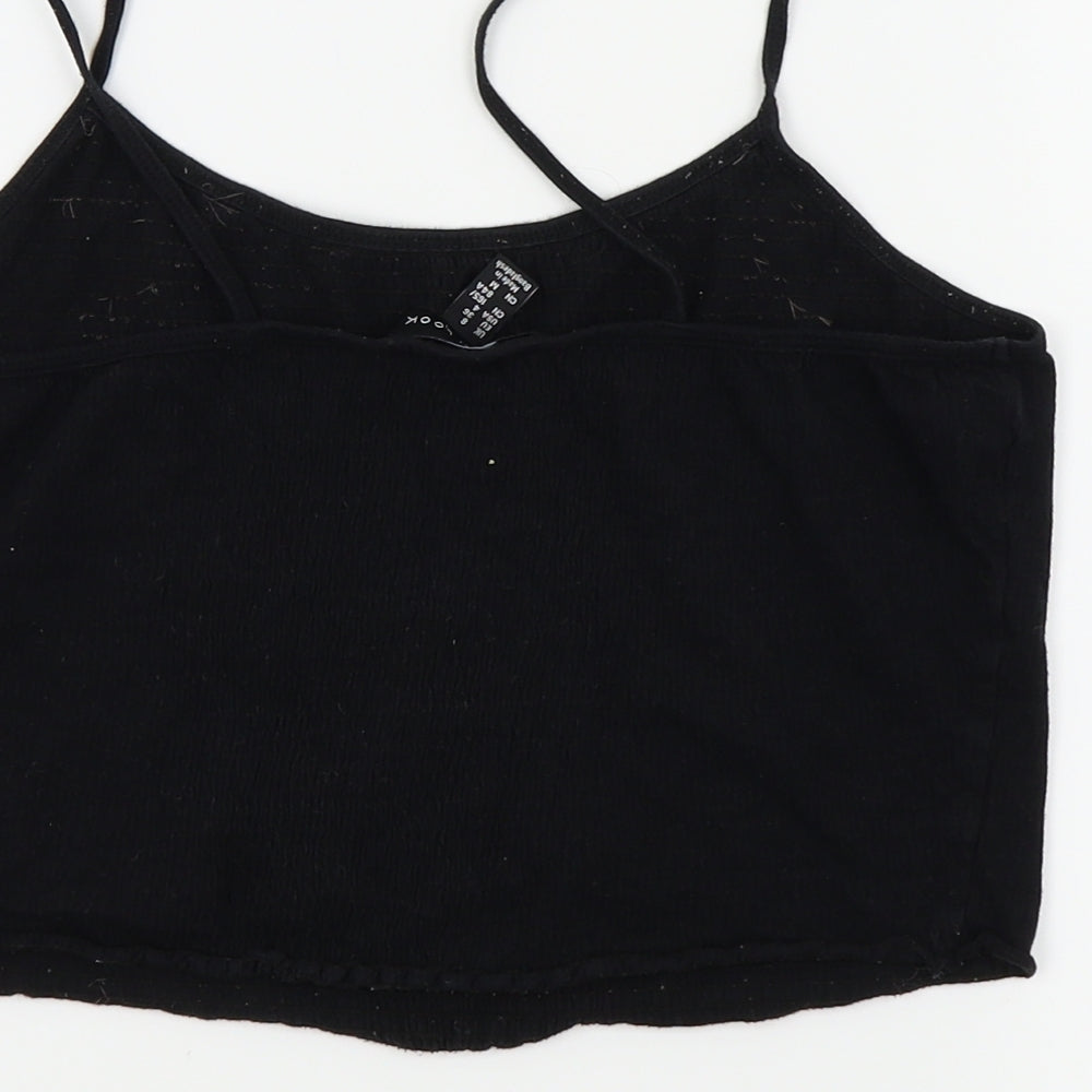 New Look Womens Black   Basic T-Shirt Size 8