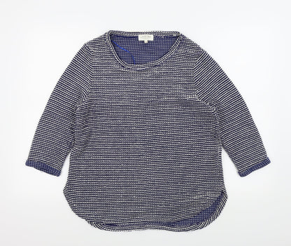 WITH LOVE Womens Blue   Pullover Jumper Size M