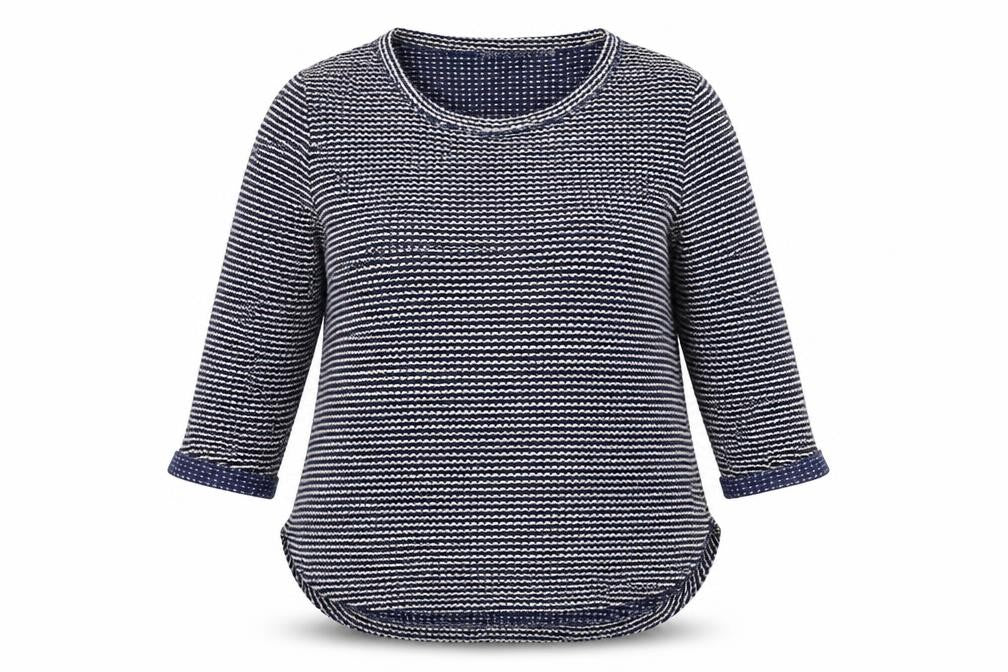 WITH LOVE Womens Blue   Pullover Jumper Size M