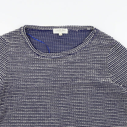 WITH LOVE Womens Blue   Pullover Jumper Size M