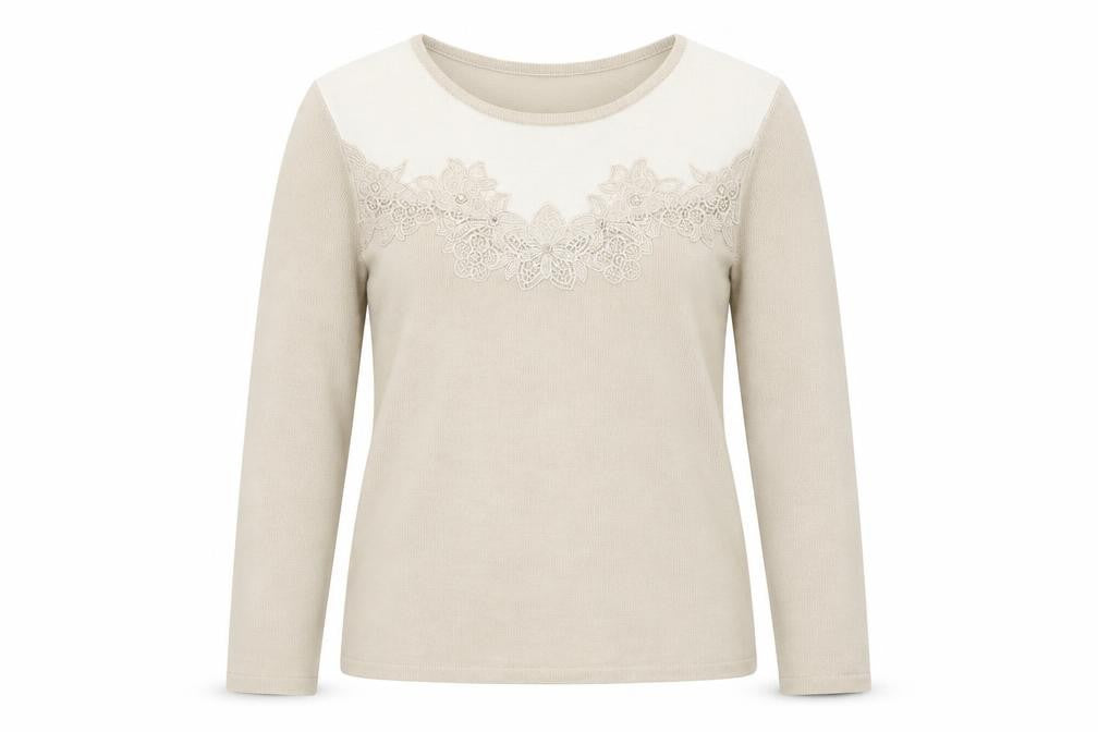 Bonmarché Womens Beige Pullover Jumper Size S