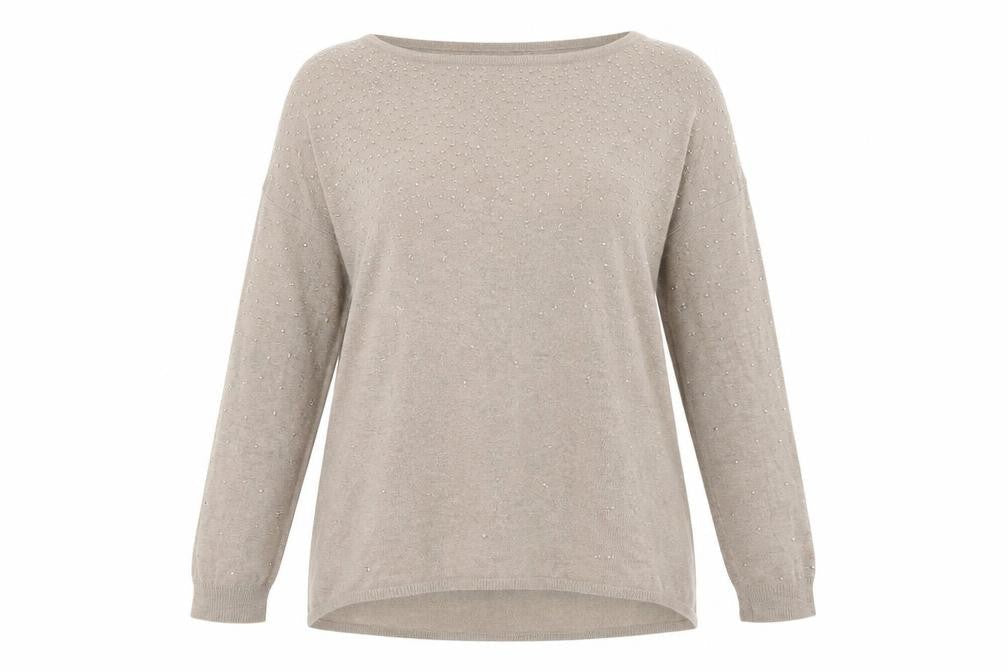 Primark Womens Brown   Pullover Jumper Size 10  - Sparkle
