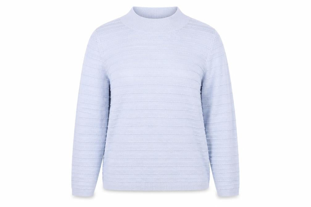 Bonmarché Womens Blue Pullover Jumper Size M