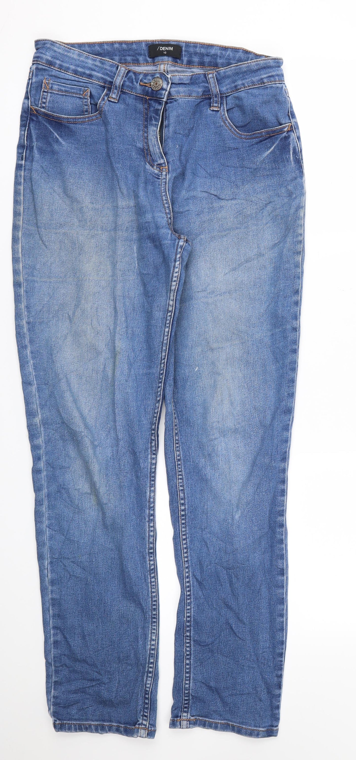 DENIM  Womens Blue   Skinny Jeans Size 10 L29 in