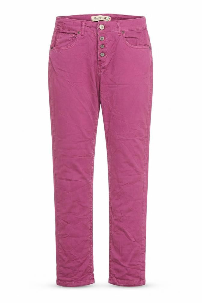 Made in Italy Womens Purple   Straight Jeans Size 30 L30 in