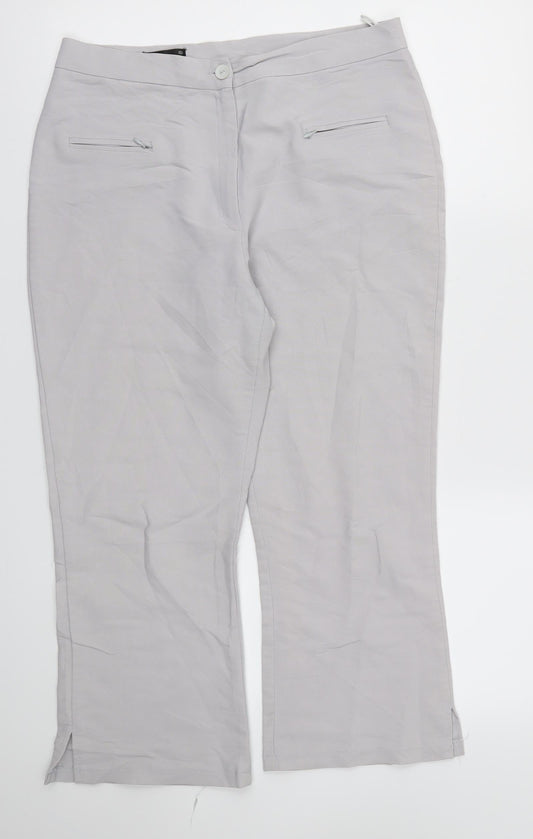 Dromedar Womens Grey   Trousers  Size 2XL L22 in