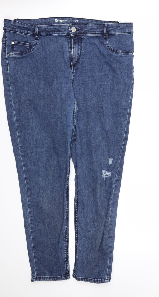 Jegging Womens Blue   Skinny Jeans Size 36 L27 in