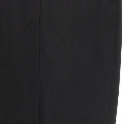 Next Womens Black   Trousers  Size 6 L25 in