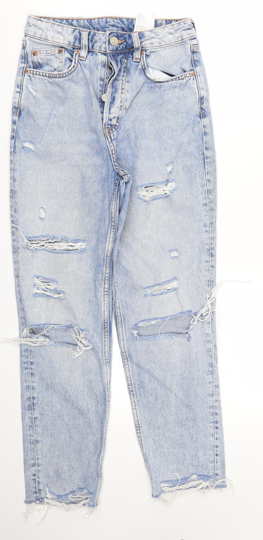 Preloved H&M Womens Blue   Skinny Jeans Size 8 L26 in - Front
