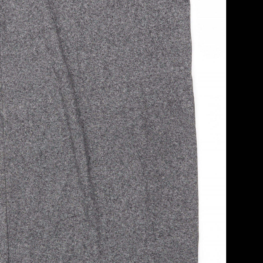 H&M Womens Grey   A-Line Skirt Size S  - Stretch waistband