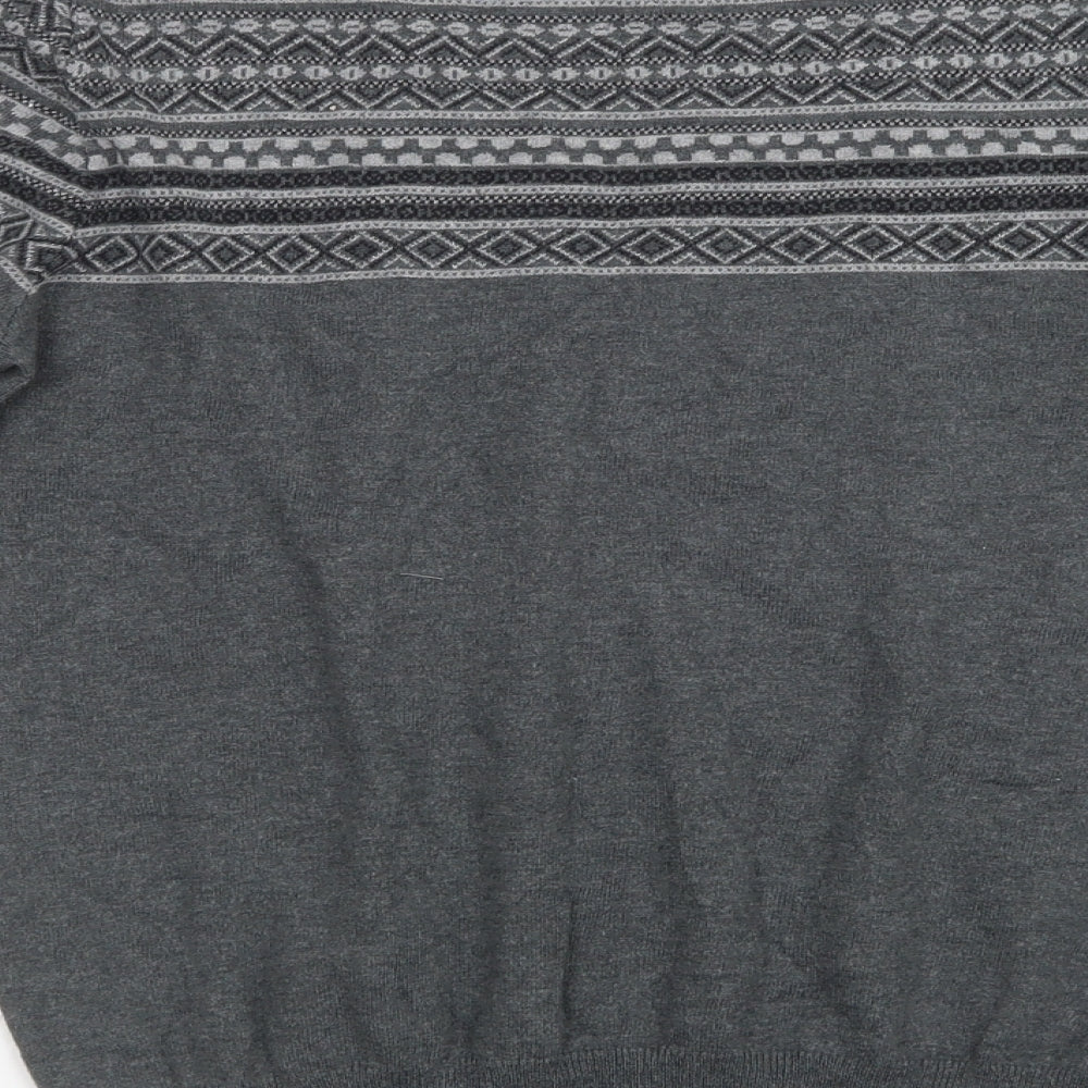 NEXT Womens Grey  Knit Pullover Jumper Size 10