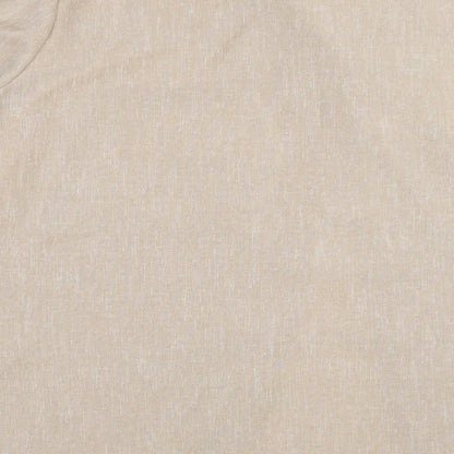 Daxon Womens Beige   Basic Button-Up Size 24