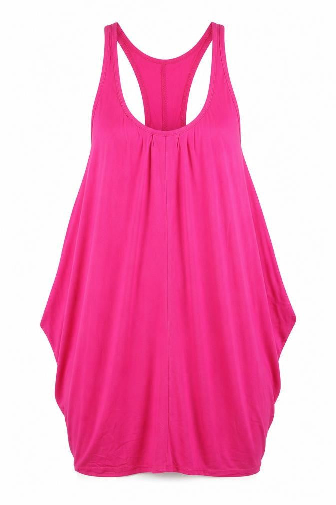 New Look Womens Pink   Basic Tank Size 14