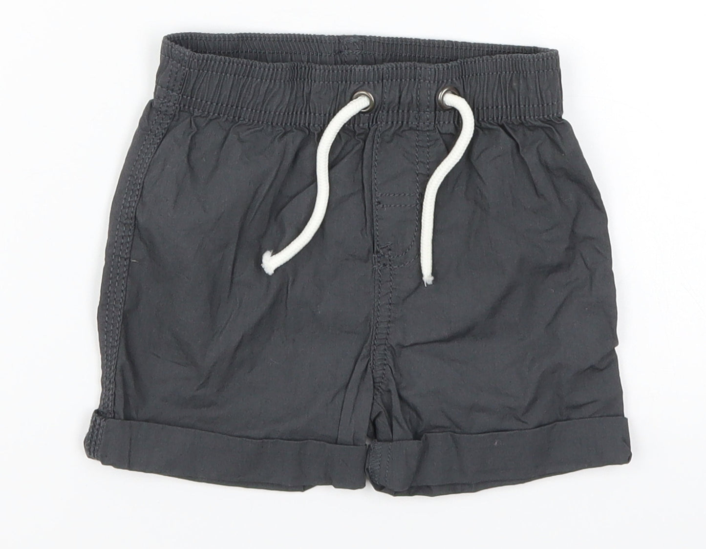 TU Boys Grey   Cropped Trousers Size 12-18 Months