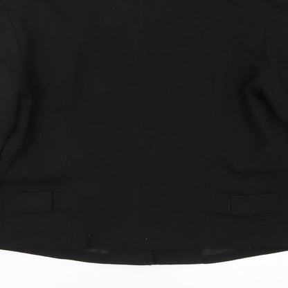 Preloved Jane Norman Womens Black   Jacket  Size 12 - Label