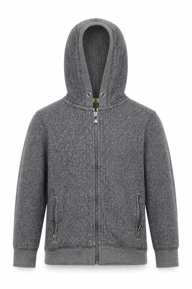 Marks & Spencer Girls Grey   Full Zip Hoodie Size 5-6 Years