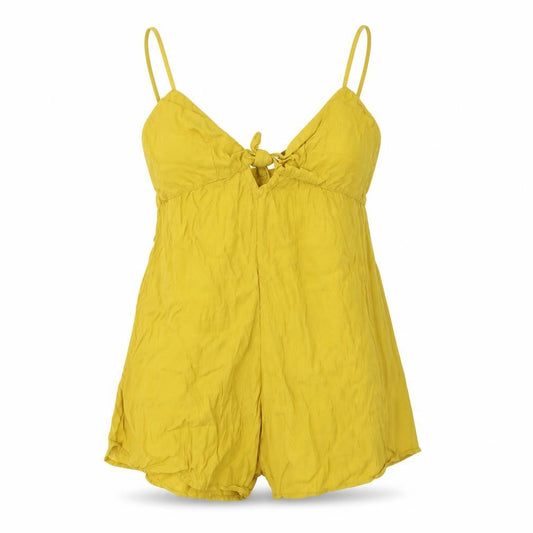 Motel Rocks Womens Yellow   Playsuit One-Piece Size S