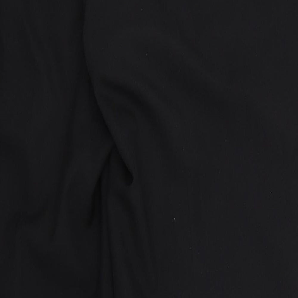 F&F Womens Black   Dress Pants Trousers Size 12 L28.5 in