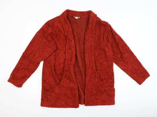 Nightingales Womens Red   Cardigan Jumper Size 14