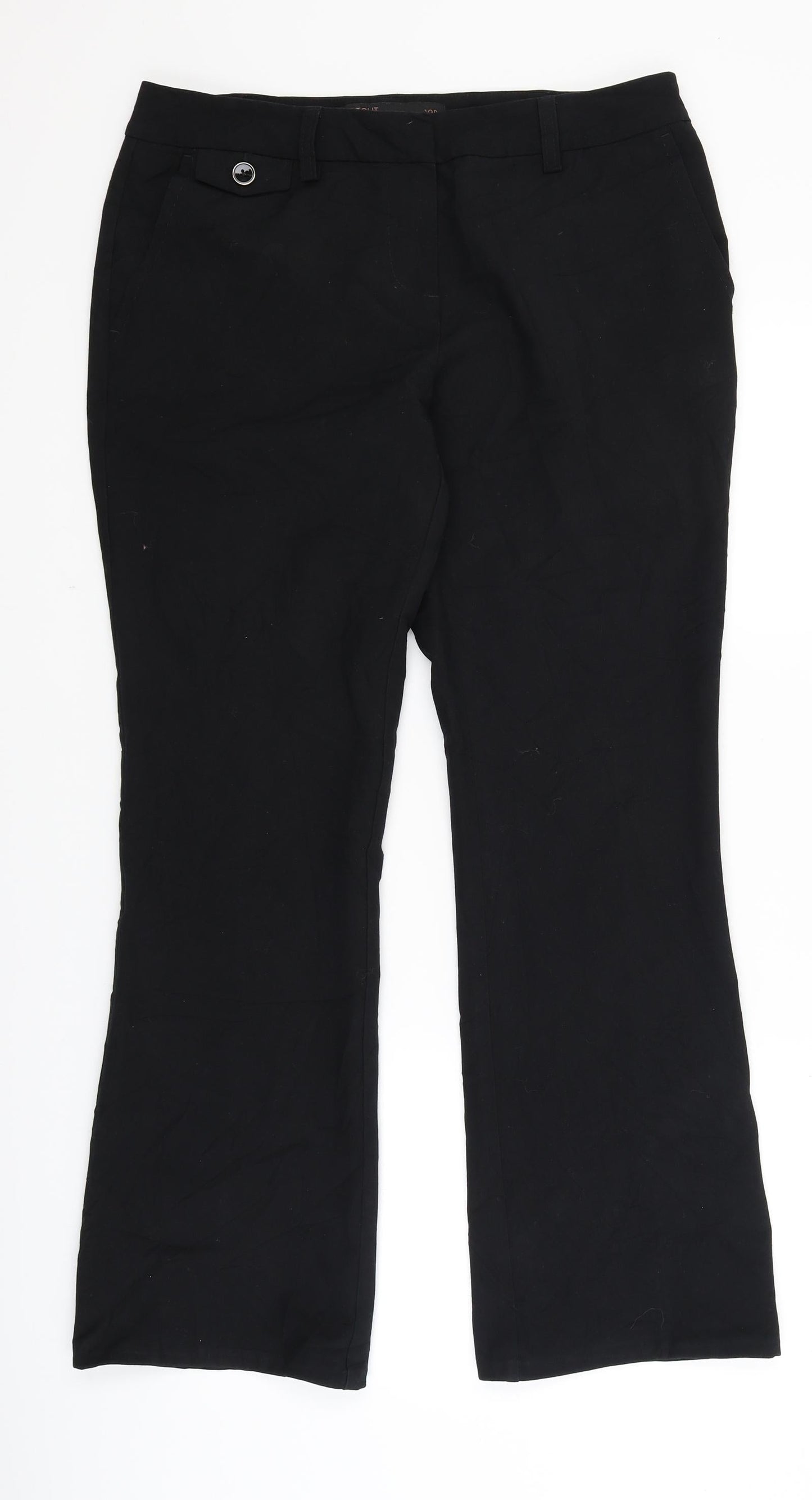 NEXT Womens Black   Dress Pants Trousers Size 12 L29 in